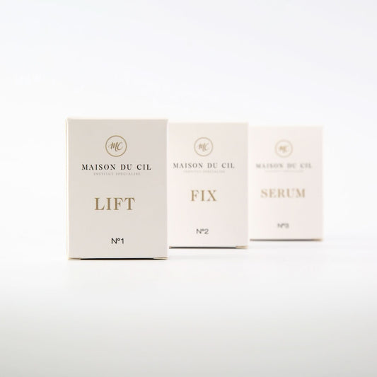Kit Rehaussement de Cils – Usage Professionnel (LE LIFT • LE FIX • LE SÉRUM) – Jusqu’à 10 clientes