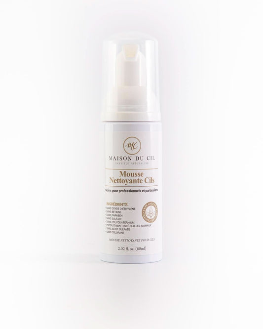 Mousse Nettoyante pour Cils - Purification Douce et Efficace | Maison du Cil